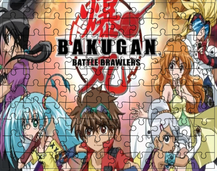 Puzzle Bakugan zdjęcie 1