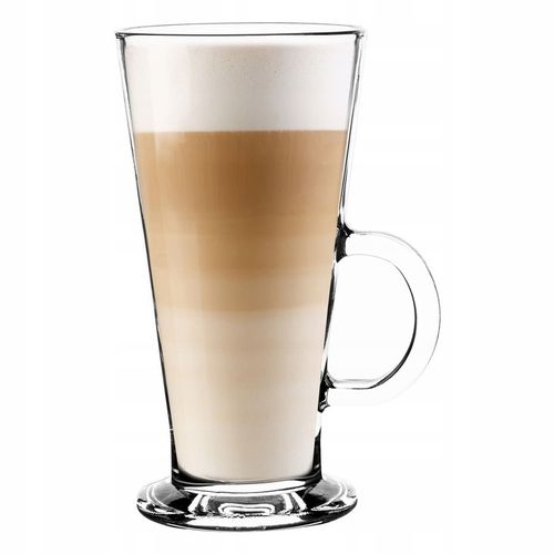 Zestaw SZKLANEK do KAWY Koktajlowych Tadar Caffe Latte 6x250 ml na Arena.pl