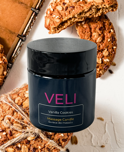 Świeca do masażu Waniliowe Ciasteczka zdjęcie 1