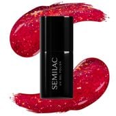 SEMILAC Lakier hybrydowy 609 Snow Berries 7ml