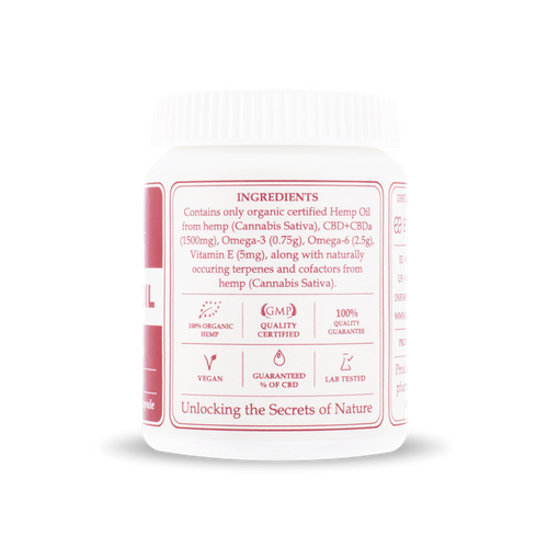 Kapsułki Konopne CBD+CBDa 15% (1500mg) - ENDOCA na Arena.pl