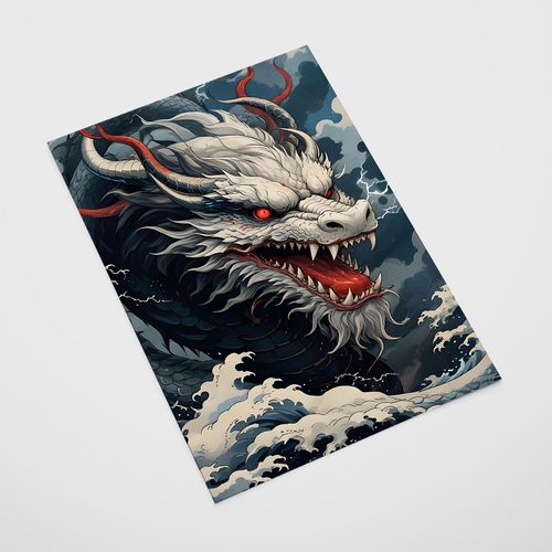 Plakat chiński smok 40x50 cm na Arena.pl