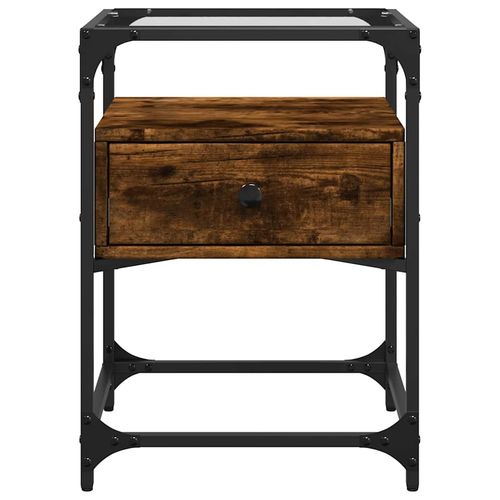 Szafka nocna, przydymiony dąb, 40x40x55 cm na Arena.pl