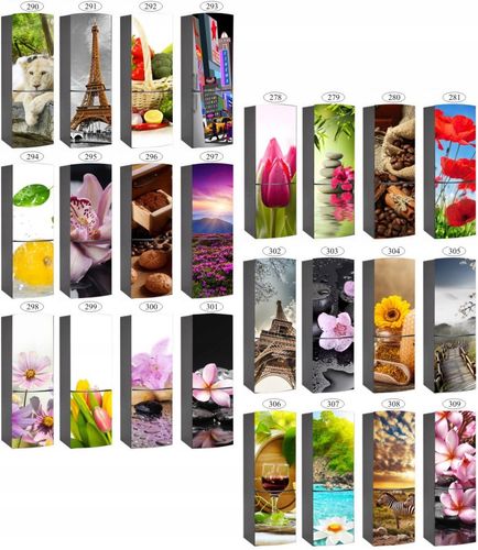 NAKLEJKA na lodówkę naklejki skin OZDOBA na Arena.pl