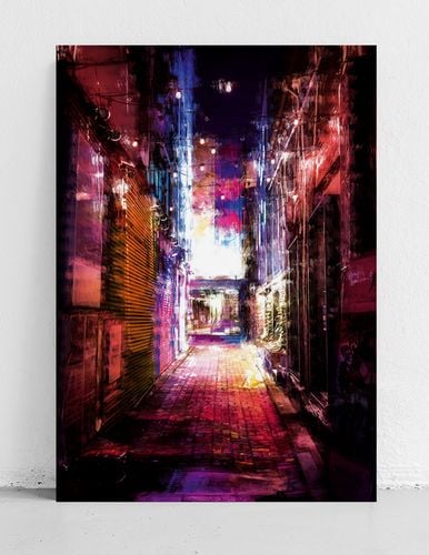 Plakat abstrakcja china town 30x40 cm na Arena.pl