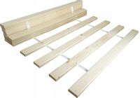 STELAŻ DO ŁÓŻKA 140X200 DREWNIANY ROLOWANY 12 LISTEW