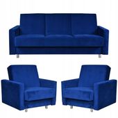 Zestaw mebli wypoczynkowy Alicja wersalka kanapa fotele Family Meble