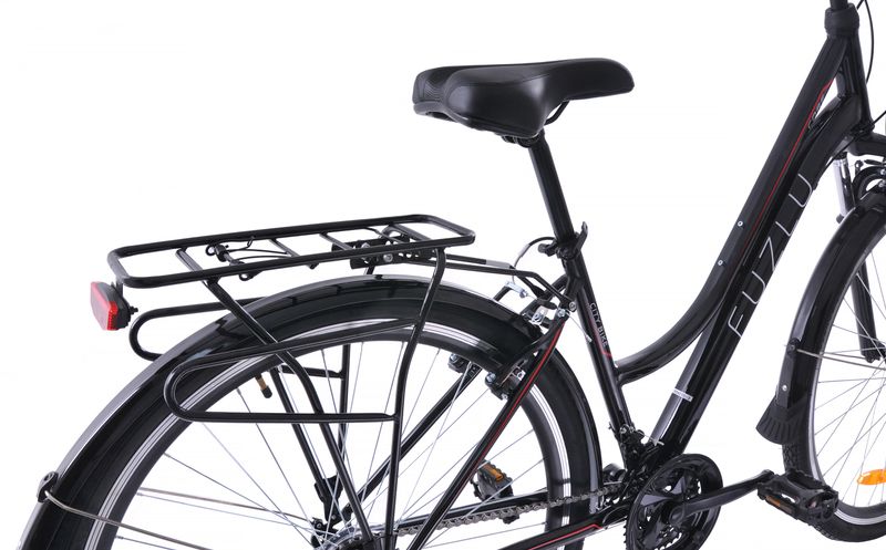 Rower trekkingowy 28 Fuzlu Core Lady amor. 18" czarny/czerwony/biały zdjęcie 3