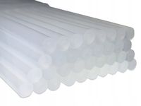Mocny KLEJ do PISTOLETU na GORĄCO termotopliwy BEZBARWNY wkłady 11x300