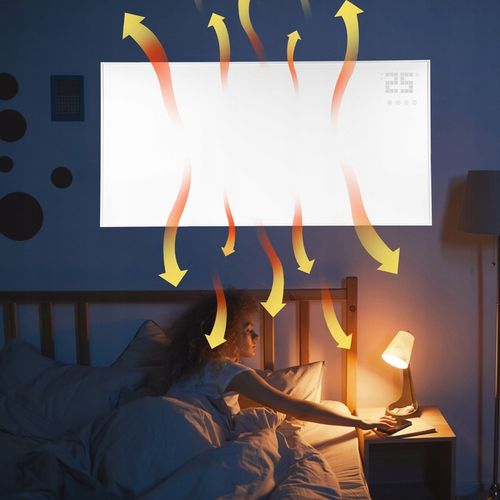 PROMIENNIK GRZEJNIK NA PODCZERWIEŃ IR ELEKTRYCZNY PILOT TUYA WIFI 770W na Arena.pl