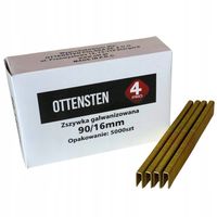 OTTENSTEN ZSZYWKI STOLARSKIE TYP90 16mm 5000 SZT.