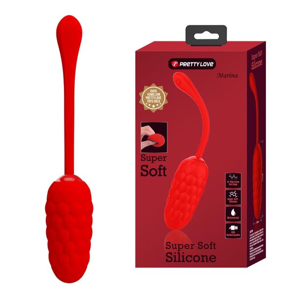 Pretty Love - Marina Egg Red 12 Vibration Functions zdjęcie 2