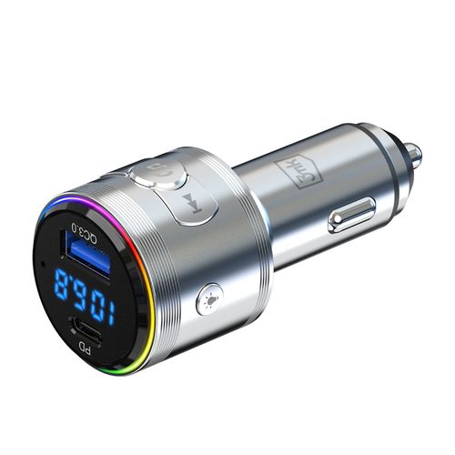 accessories - 3mk hyper car power transmitter 48w qc pd pps usb 1c1a silver na Arena.pl