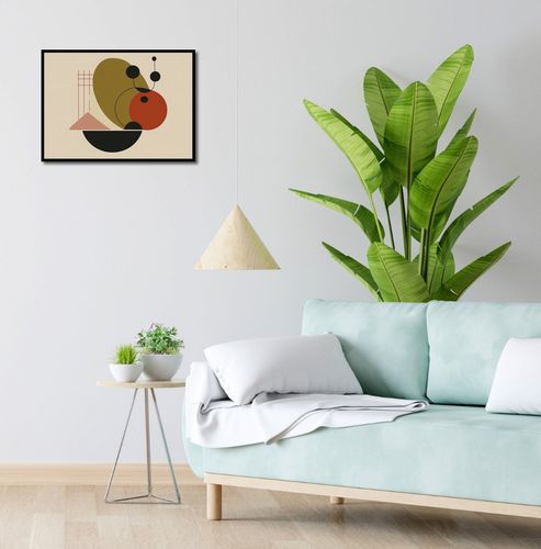 Plakat 55x40cm Geometryczny Balans na Arena.pl