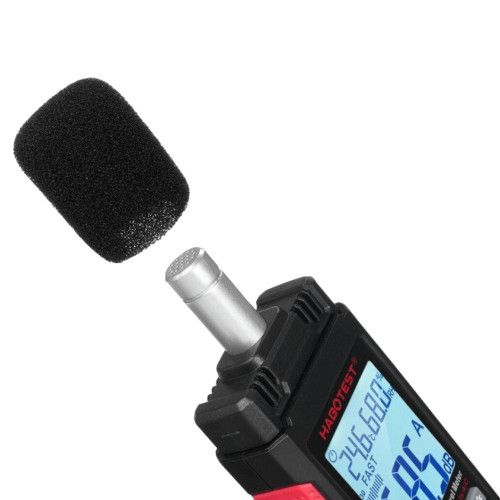 DECYBELOMIERZ Z FILTREM A/C 30-130DB 125MS LCD zdjęcie 2