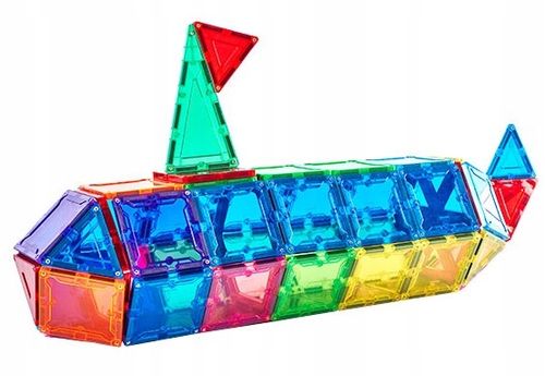 Klocki Magnetyczne 3D Układanka Edukacyjna 70 elementów na Arena.pl