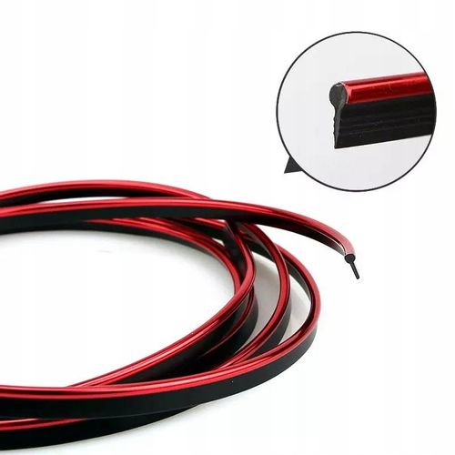 LISTWA TAŚMA OZDOBNA DO SAMOCHODU CHROM 5M TUNING na Arena.pl