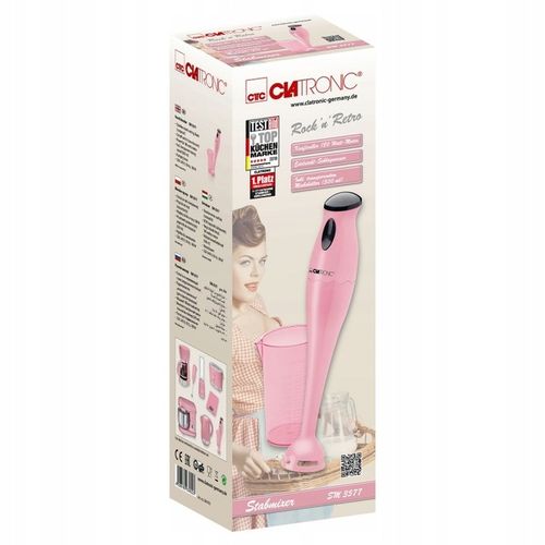 CLATRONIC BLENDER RĘCZNY MIKSER WIELOFUNKCYJNY TURBO + POJEMNIK na Arena.pl