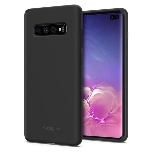 SPIGEN SILICONE FIT GALAXY S10+ PLUS BLACK na Arena.pl