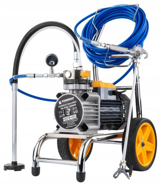 AGREGAT MALARSKI PISTOLET HYDRODYNAMICZNY 1500W POWERMAT PM-PDM-1500MN zdjęcie 5