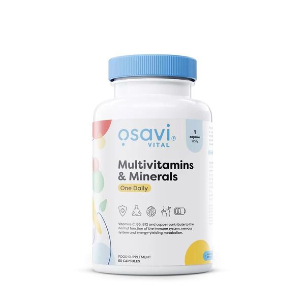 Osavi Multivitaminy & Minerals One Daily 60 kaps zdjęcie 1