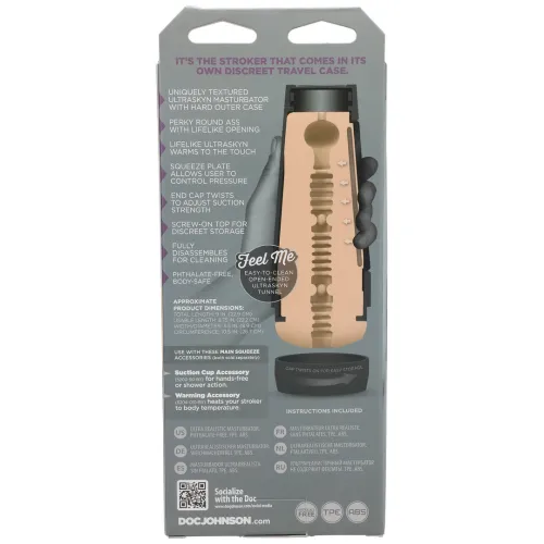 doc johnson man squeeze twink - maszyna intymna, system regulacji na Arena.pl