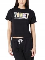 T-shirt damski okrągły dekolt Tommy Jeans rozmiar M