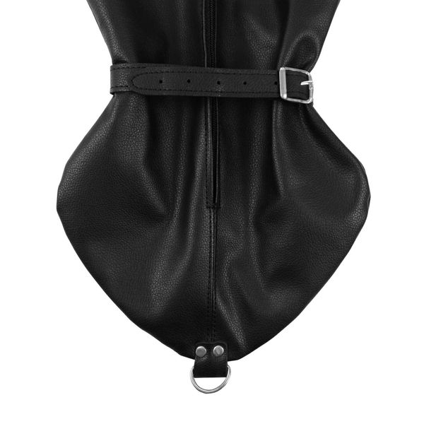 Zip-up Full Sleeve Arm Restraint - Black zdjęcie 12