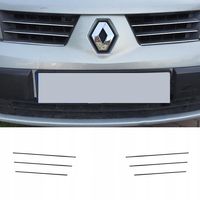 Renault SCENIC II - LISTWY chromowane GRILL CHROM