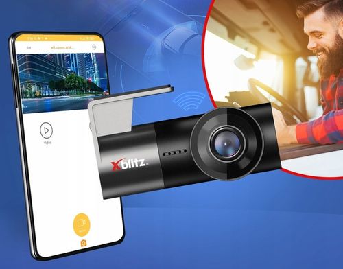 WIDEOREJESTRATOR DO AUTA SAMOCHODU XBLITZ Z10 SLIM DVR FULL HD WIFI KAMERA na Arena.pl
