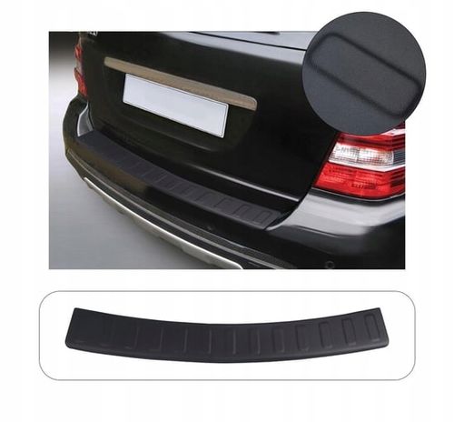 MB ML W164 2005-2011 Listwa Nakładka na Zderzak Tylni Czarna ABS na Arena.pl