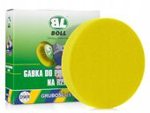 gąbka polerska boll na rzep 25 mm - żółta (średnio miękka)