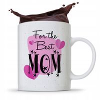 Kubek Prezent Dla Mamy Matki For The Best Mom Z Nadrukiem Ze Zdjęciem
