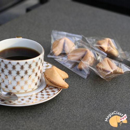 Ciasteczka z Wróżbą Podziękowanie dla gości Dziękujemy za Przybycie 50 szt na Arena.pl