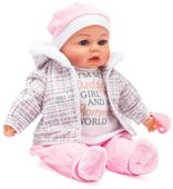 LALKA BABY MIX BOBAS MÓWI I ŚPIEWA PO POLSKU 46 CM AMELKA