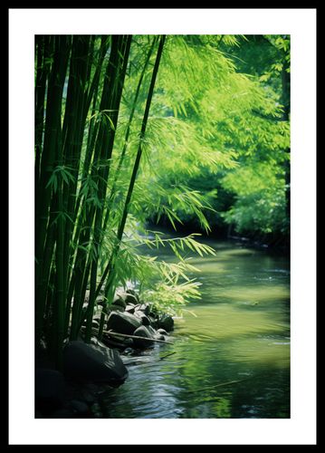 Plakat 30x45cm Spokój Bambusów na Arena.pl