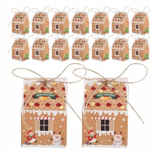 PUDEŁKA CIASTECZKO CZEKOLADA DOMEK Z PIERNIKA PREZENT MĘŻCZYZNA PAKOWANIE na Arena.pl