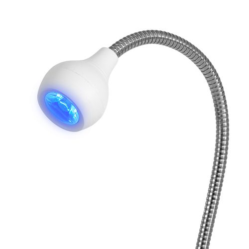 Glow Lampka UV LED Snake na biurko biała na Arena.pl