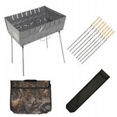 ZESTAW: MANGAL METAL 2MM + 8 szt. SZAMPURY + POKROWCY