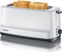 SEVERIN AT 2234 toster biały 1400 W, wbudowany ruszt, 4 tosty