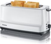 SEVERIN AT 2234 toster biały 1400 W, wbudowany ruszt, 4 tosty