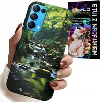 ETUI DO OPPO RENO5 4G 5G - LAS RZEKA STRUMIEŃ PRZYRODA WIDOKI
