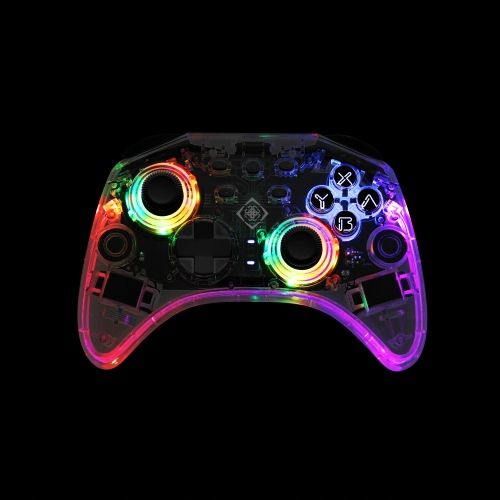 Pad Deltaco Pad bezprzewodowy transparentny RGB Switch/PC/Android na Arena.pl