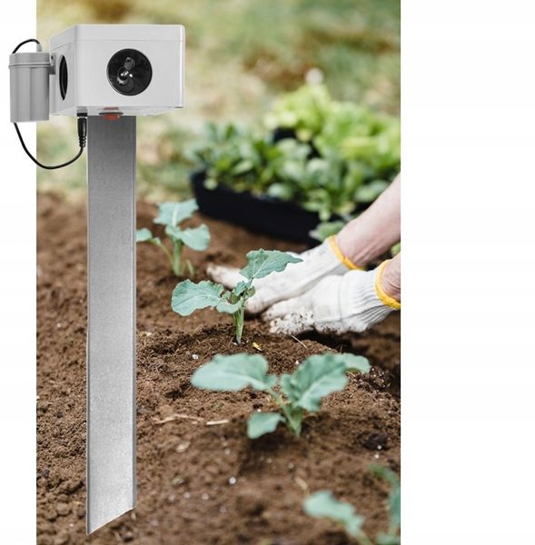 Potężny odstraszacz ogrodowy na kuny lisy szczury myszy, 2500 m2 zdjęcie 9