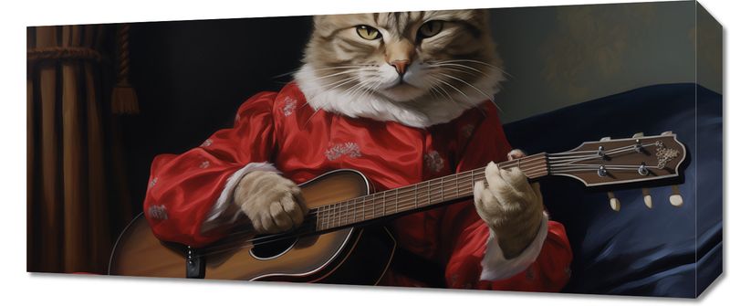 Obraz 70x30cm Melodia Kociej Łapy zdjęcie 1