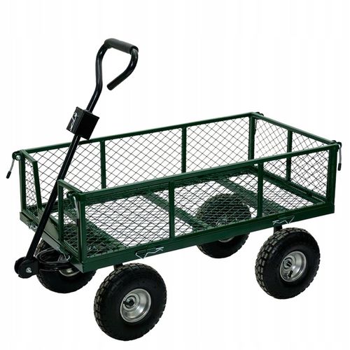 WÓZEK OGRODOWY TRANSPORTOWY DUŻY PRZYCZEPKA BOGIE-TRAX3 ROZKŁADANY DO na Arena.pl