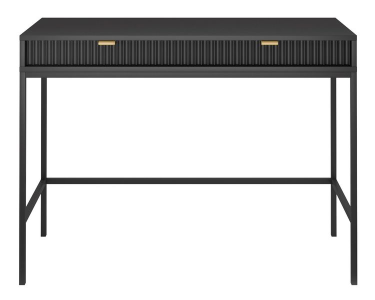 Toaletka Delicious ryflowana czarna zdjęcie 1