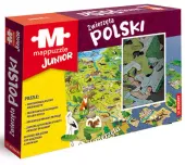 Mappuzzle Junior. Zwierzęta Polski