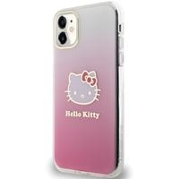 hello kitty hkhcn61hdgkep iphone 11 / xr 6.1 różowy/pink hardcase iml