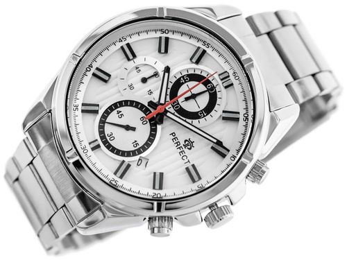 ZEGAREK MĘSKI PERFECT CH03M - CHRONOGRAF (zp358b) + BOX na Arena.pl